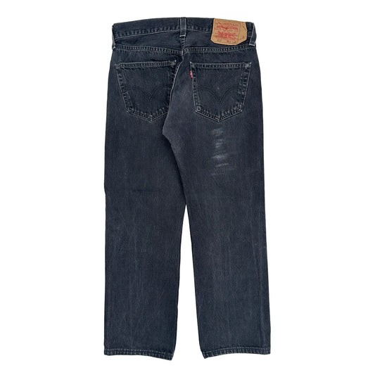 Vintage 501 Levis Jeans - 31W 27L Black Cotton