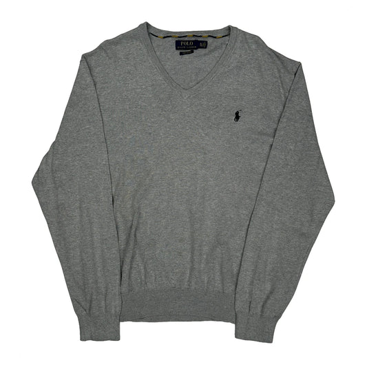 Polo By Ralph Lauren Jumper - XL Grey Cotton