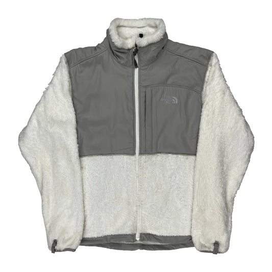 Denali The North Face Fleece Jacket - Large White Polyester
