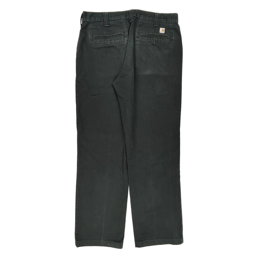 Carhartt Trousers - 34W 31L Black Cotton