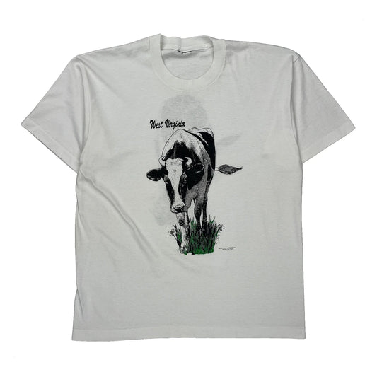 Unbranded Graphic T-Shirt - Large Green Cotton