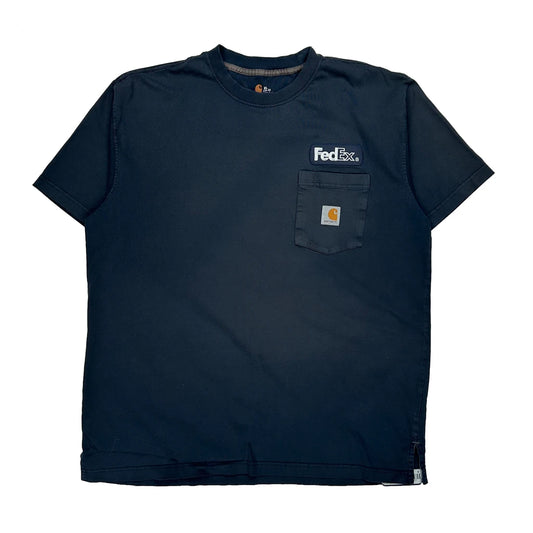 Vintage Fedex Carhartt T-Shirt - XL Black Cotton