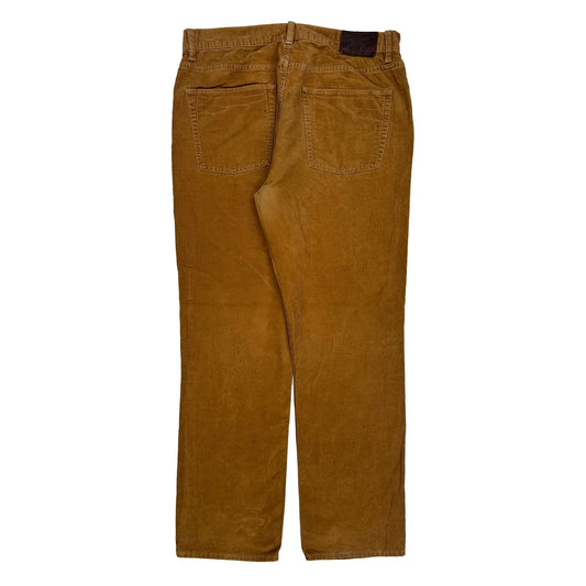 Vintage Unbranded Cord Trousers - 34W 32L Brown Corduroy
