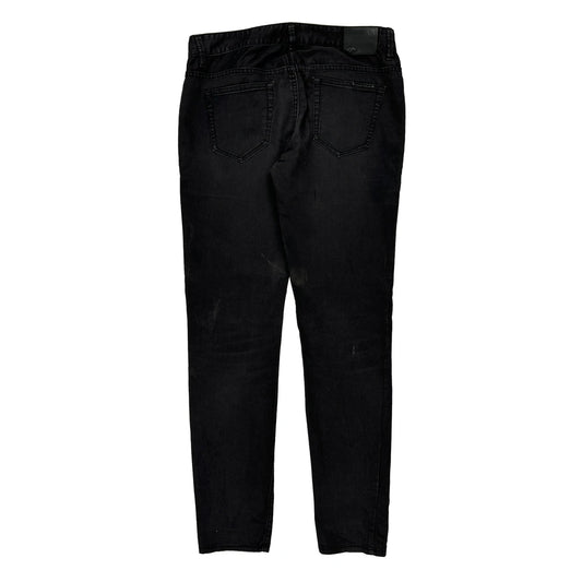 Armani Exchange Skinny Jeans - 30W UK 8 Black Cotton Blend