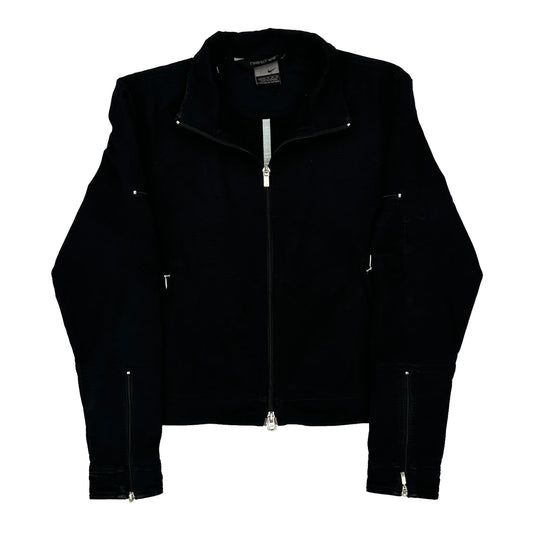 Nike Sphere Track Jacket - Small Black Polyester