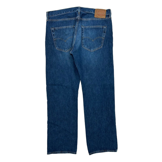 501 Levis Jeans - 36W 29L Blue Denim