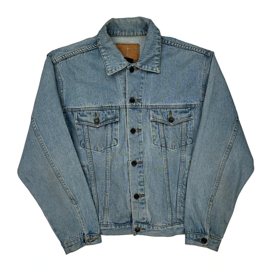 Unbranded Denim Jacket - Small Light Wash Cotton