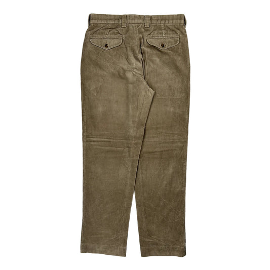Vintage Unbranded Cord Trousers - 34″ Waist Brown Corduroy