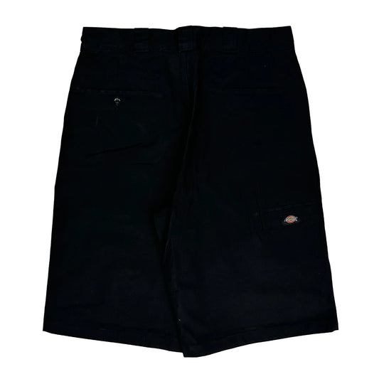 Dickies Shorts - 34W 12L Black Cotton Blend