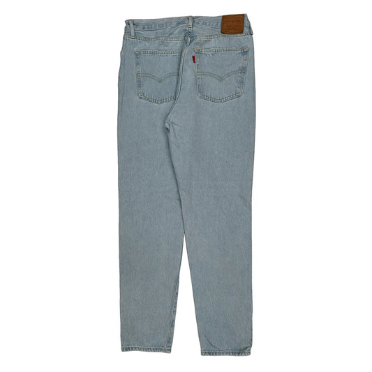 501 Levis Jeans - 32W 29L Light Wash Cotton