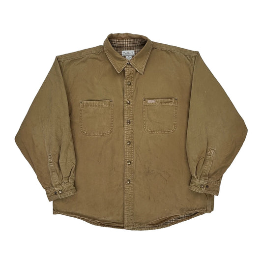 Carhartt Shirt - XL Brown Cotton
