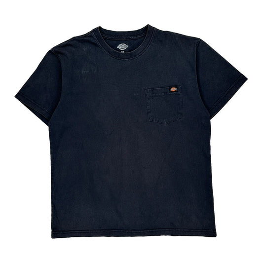 Dickies T-Shirt - Large Black Cotton