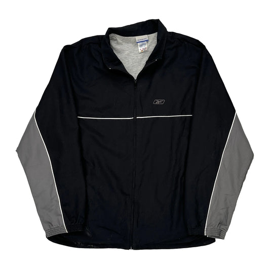Reebok Track Jacket - 2XL Black Polyester