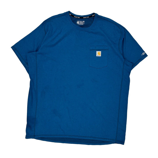 Force Carhartt T-Shirt - 2XL Blue Polyester Blend