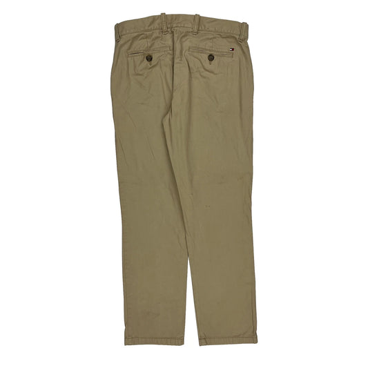Tommy Hilfiger Chinos - 32W 28L Beige Cotton
