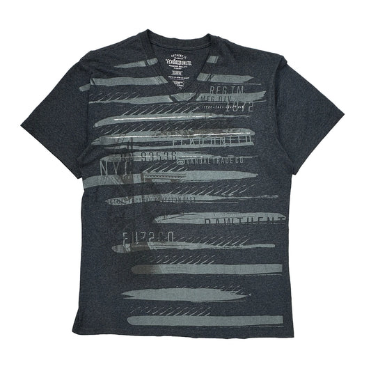 Ecko Unltd T-Shirt - XL Grey Cotton Blend