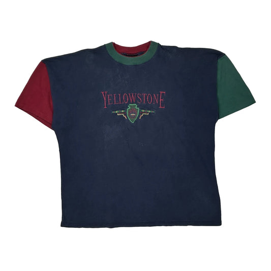 Unbranded Graphic T-Shirt - Large Green Cotton