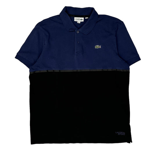 Lacoste Polo Shirt - Small Blue Cotton