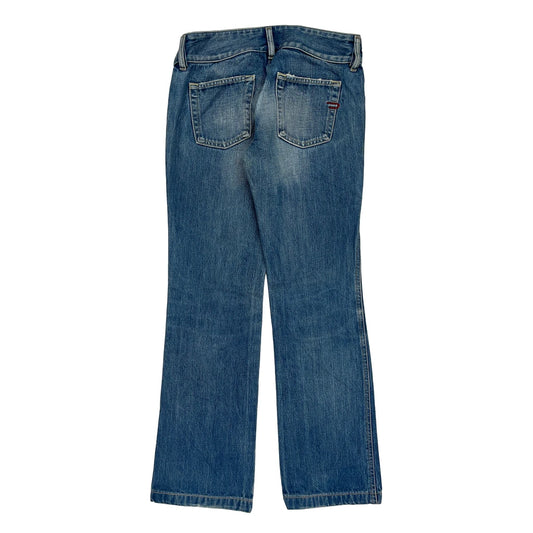 Diesel Boot Cut Jeans - 28W UK 8 Blue Denim