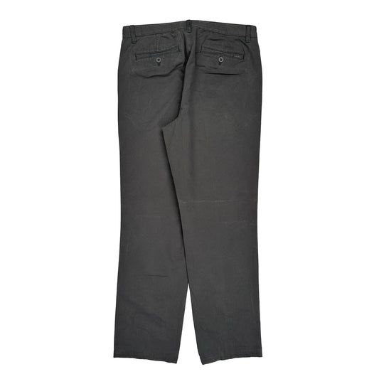 Calvin Klein Chinos - 33W 32L Grey Cotton