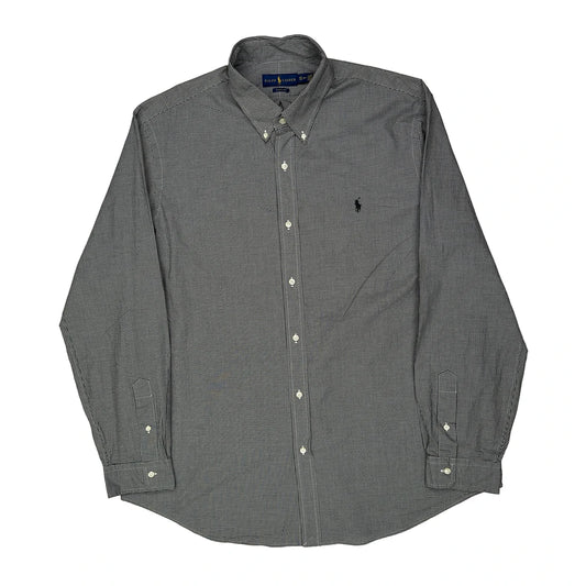 Ralph Lauren Checked Shirt - 2XL Black & White Cotton