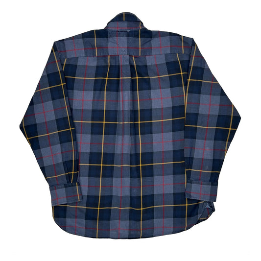 Tommy Hilfiger Checked Shirt - Large Blue Cotton