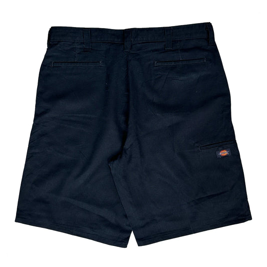 Dickies Chino Shorts - 36W 10L Navy Polyester Blend