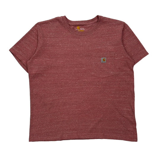 Carhartt T-Shirt - XL Red Cotton