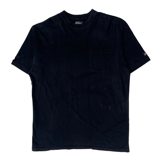 Dickies Tall T-Shirt - XL Black Cotton