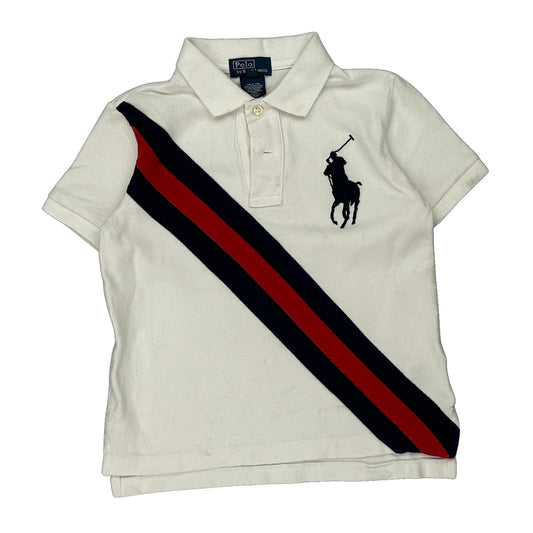 Age 5 Polo By Ralph Lauren Polo Shirt - XS White Cotton