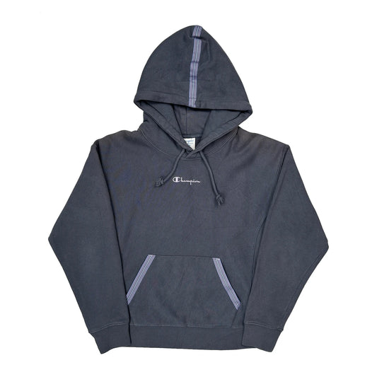Reverse Weave Champion Hoodie - Medium Grey Cotton Blend