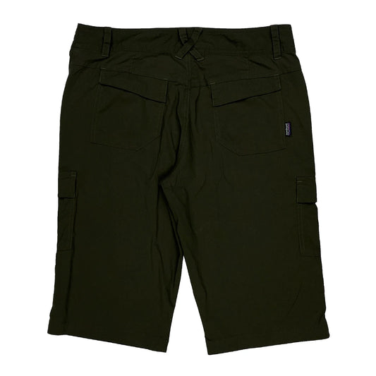 Patagonia Cargo Shorts - 31W UK 12 Green Nylon