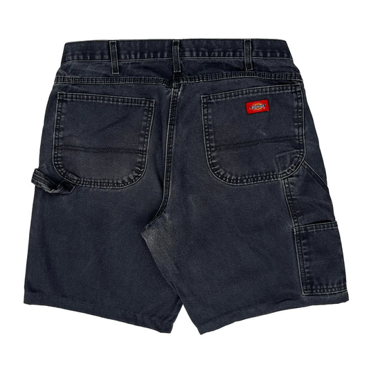 Dickies Carpenter Shorts - 33W 9L Grey Cotton