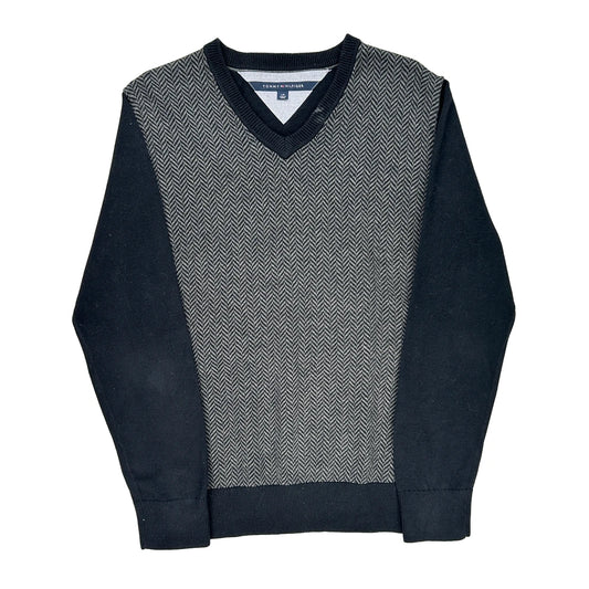 Tommy Hilfiger Jumper - Large Black Cotton