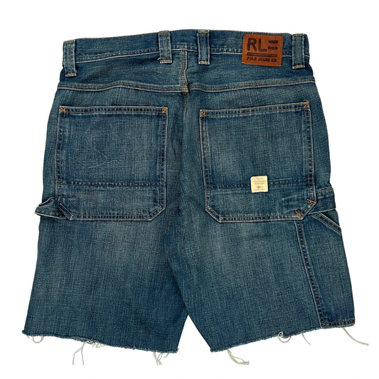 Polo By Ralph Lauren Denim Shorts - 32W 10L Blue Cotton