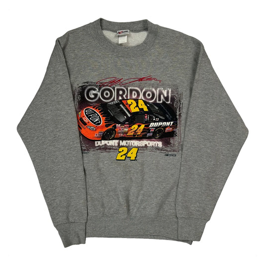 Dupont Motorsports Chase Authentics Nascar Sweatshirt - Medium Grey Cotton
