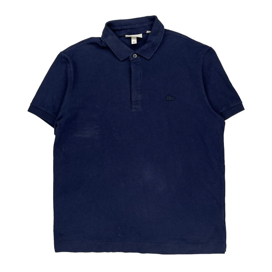 Lacoste Polo Shirt - Large Navy Cotton