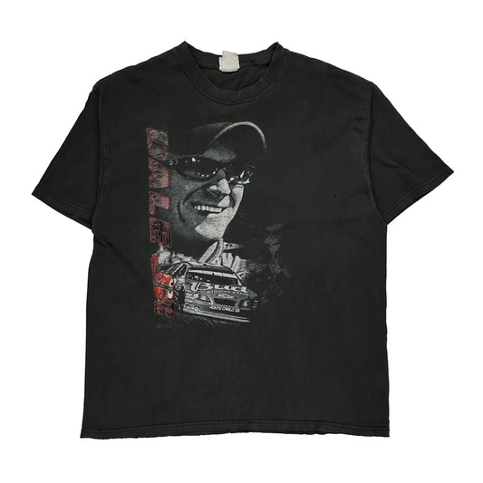 Dale Earnhardt Jr. Chase Authentics Nascar T-Shirt - Large Black Cotton