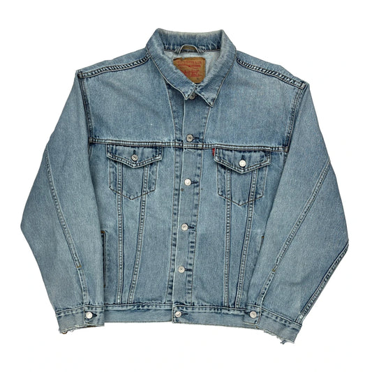 Levis Denim Jacket - XL Light Wash Cotton
