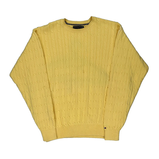 Golf Tommy Hilfiger Jumper - Medium Yellow Cotton