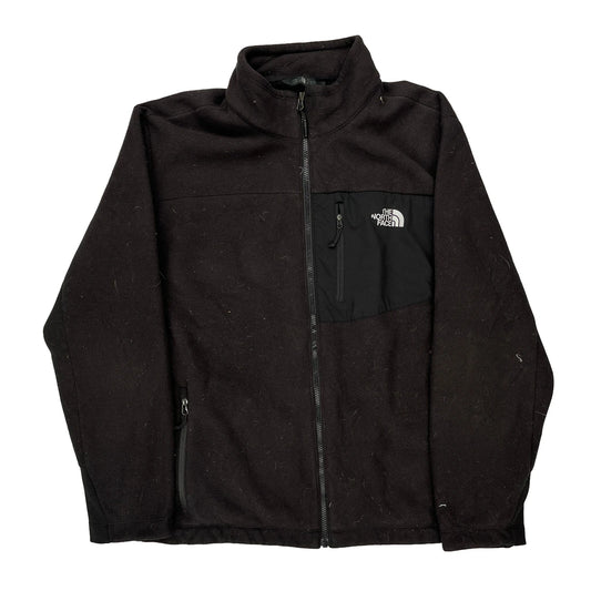 The North Face Fleece Jacket - Large Black Polyester