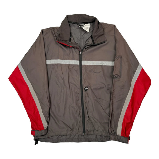 The North Face Windbreaker - XL Grey Polyester