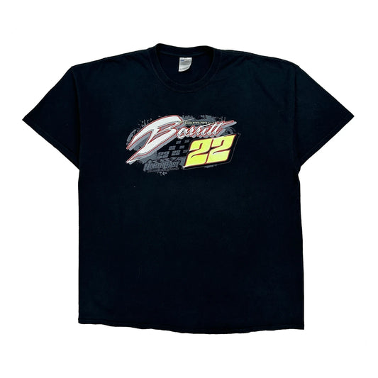 Racing Gildan Graphic T-Shirt - 2XL Black Cotton