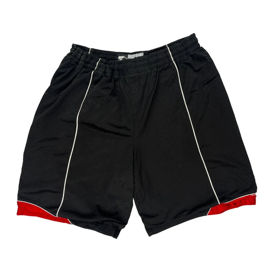 Athletic Starter Sport Shorts - Large Black Polyester