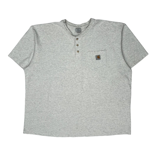 Carhartt T-Shirt - 2XL Grey Cotton