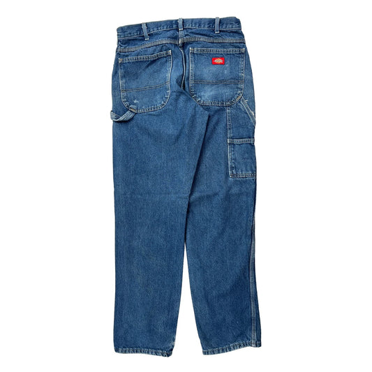 Dickies Carpenter Jeans - 30W 34L Blue Cotton