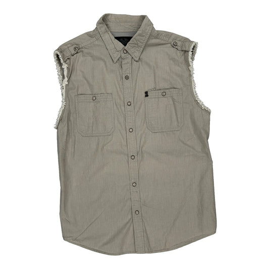 Harley Davidson Shirt - XL Grey Cotton