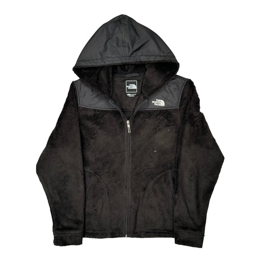Vintage The North Face Fleece Jacket - Medium Black Polyester