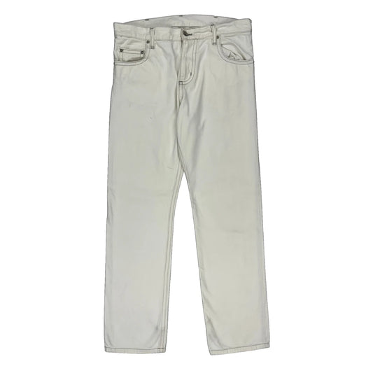 Carhartt Trousers - 33W 34L White Cotton