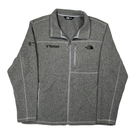 The North Face Fleece Jacket - 2XL Grey Polyester